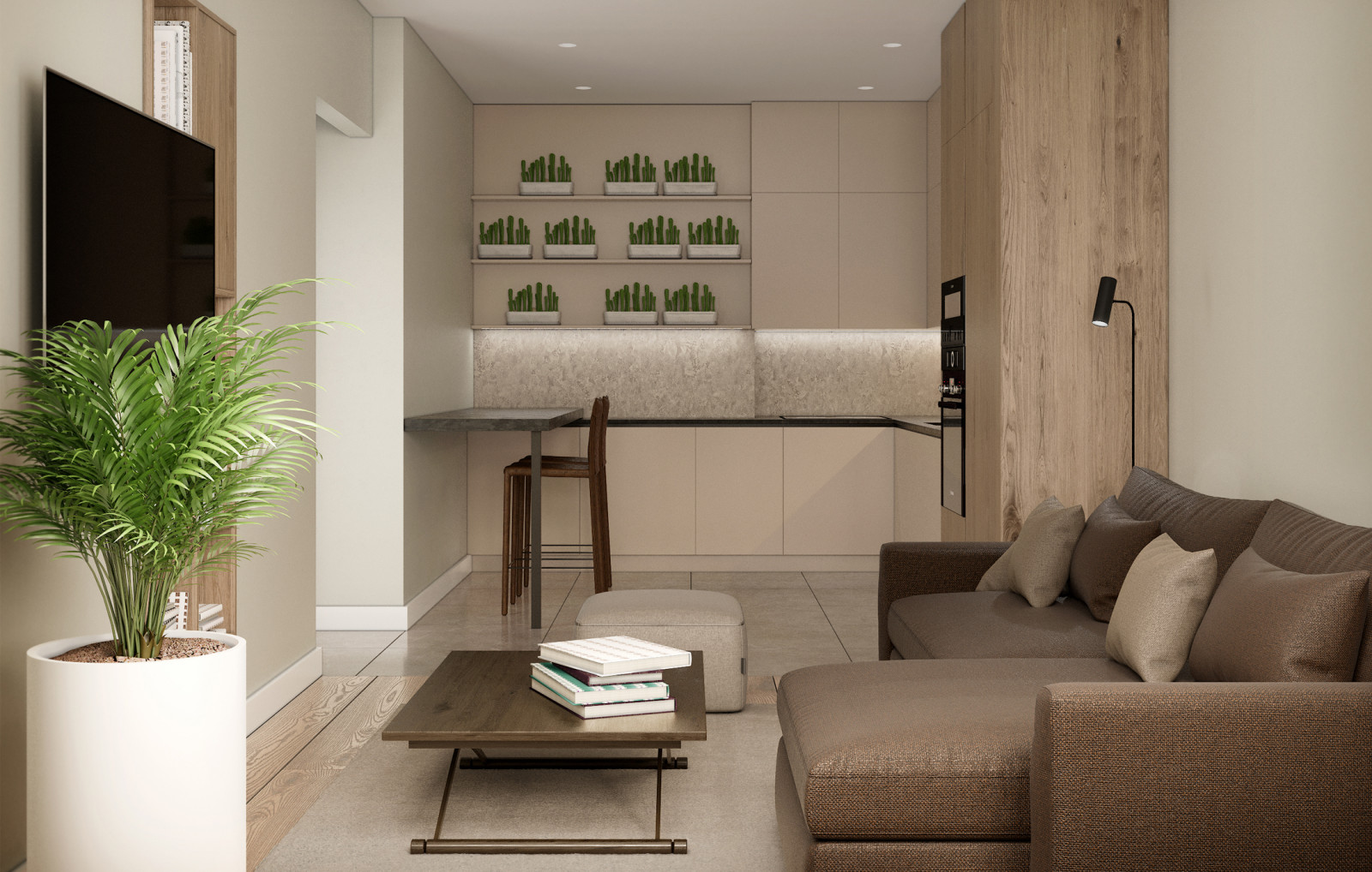 Светлая квартира