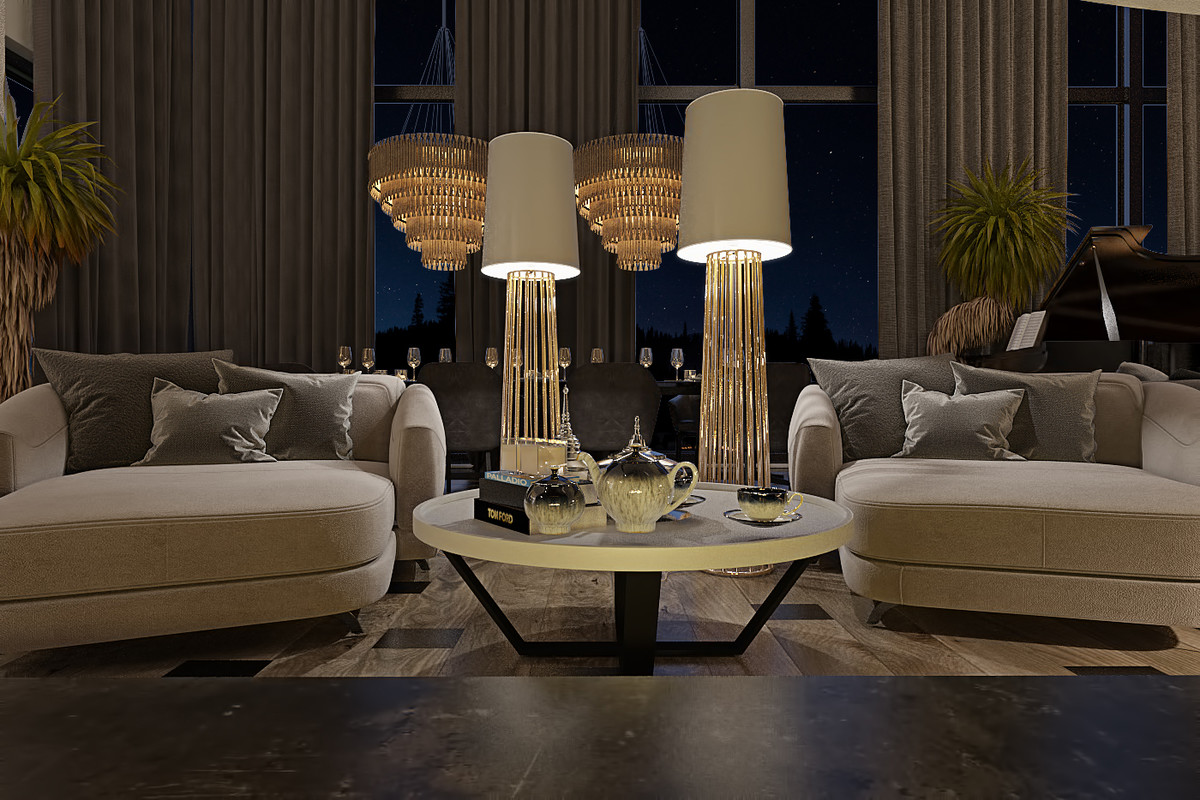 Обложка проекта: Интерьер загородного  дома