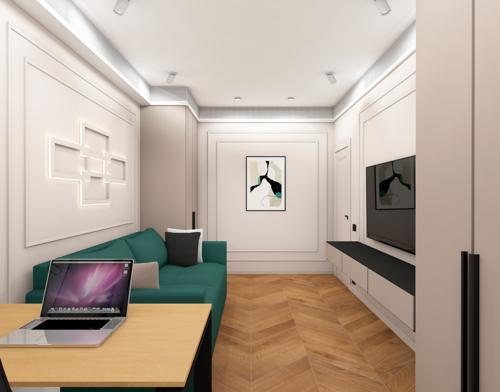 Обложка проекта: Квартира 82 м кв