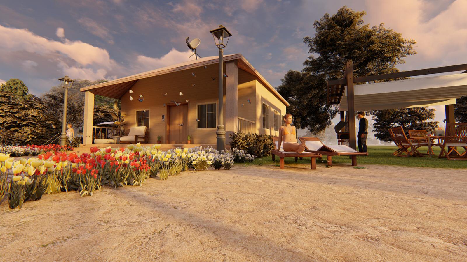 Загородный дом