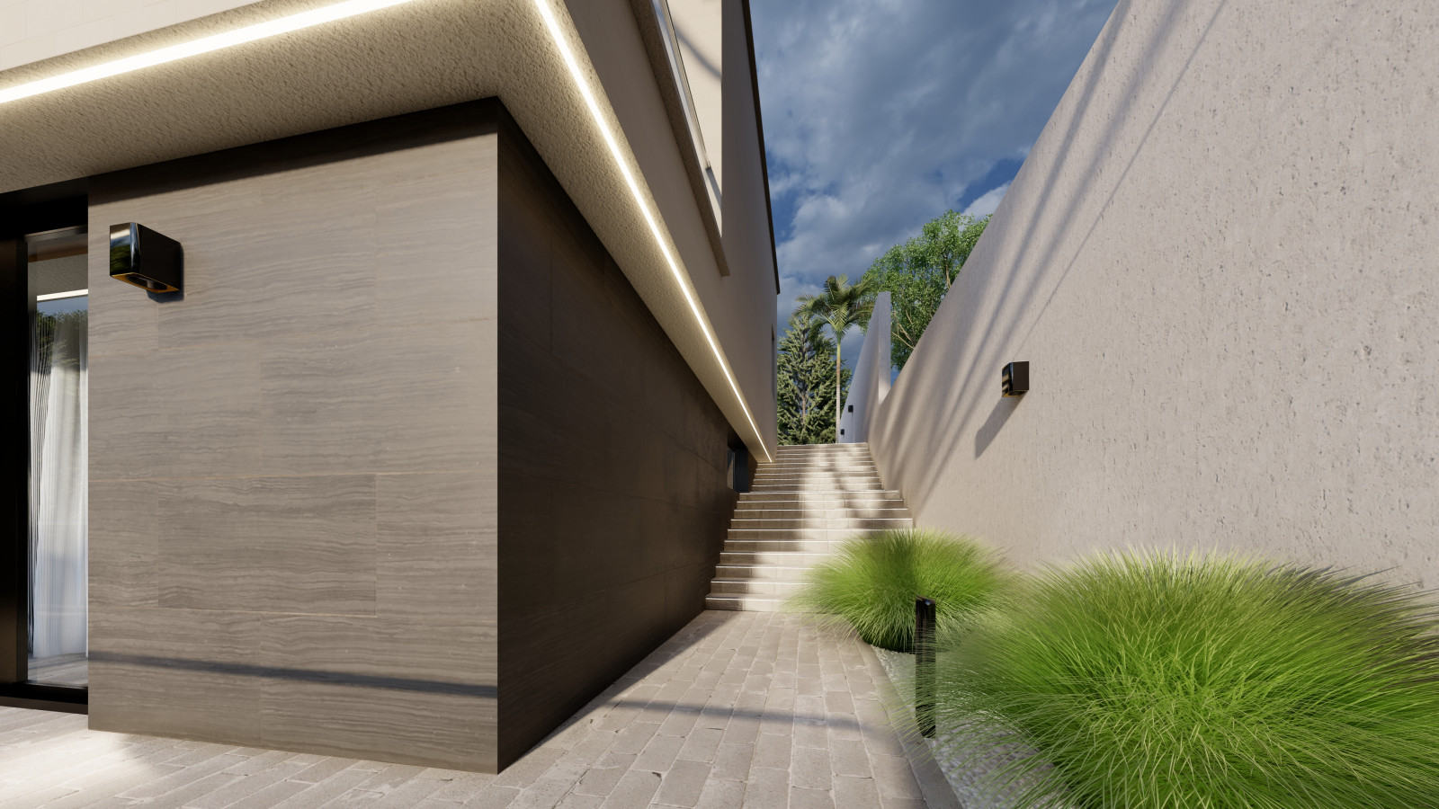 Проект Реконструкции Фасадов дома в современном стиле