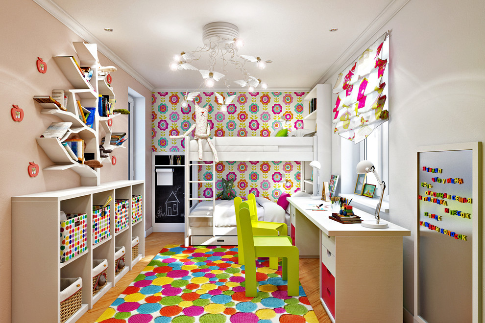 Простая и лаконичная квартира с седыми полами