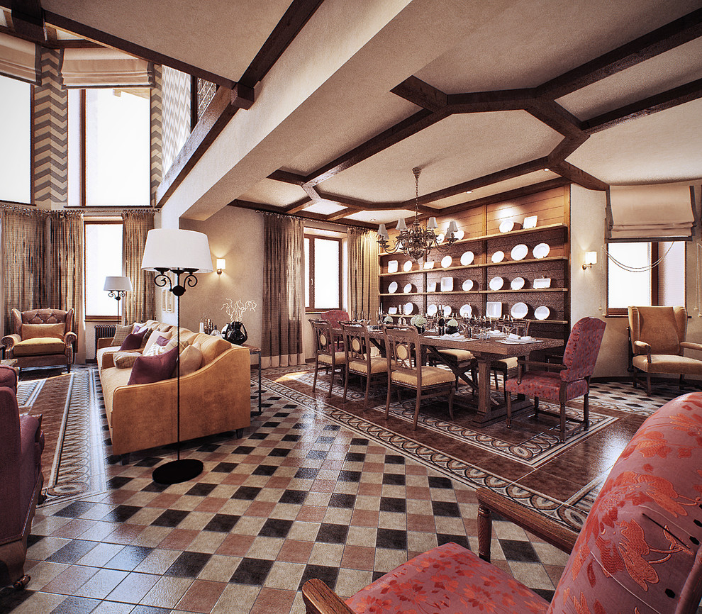 Коттедж в стиле Тюдоров и Якова