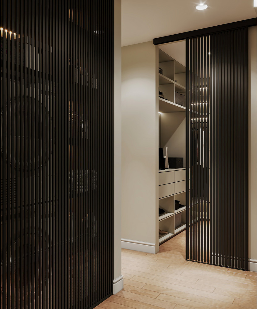 Дизайн-проект трехкомнатной квартиры в современном стиле