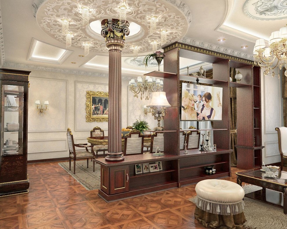 Обложка проекта: Квартира в классическом стиле