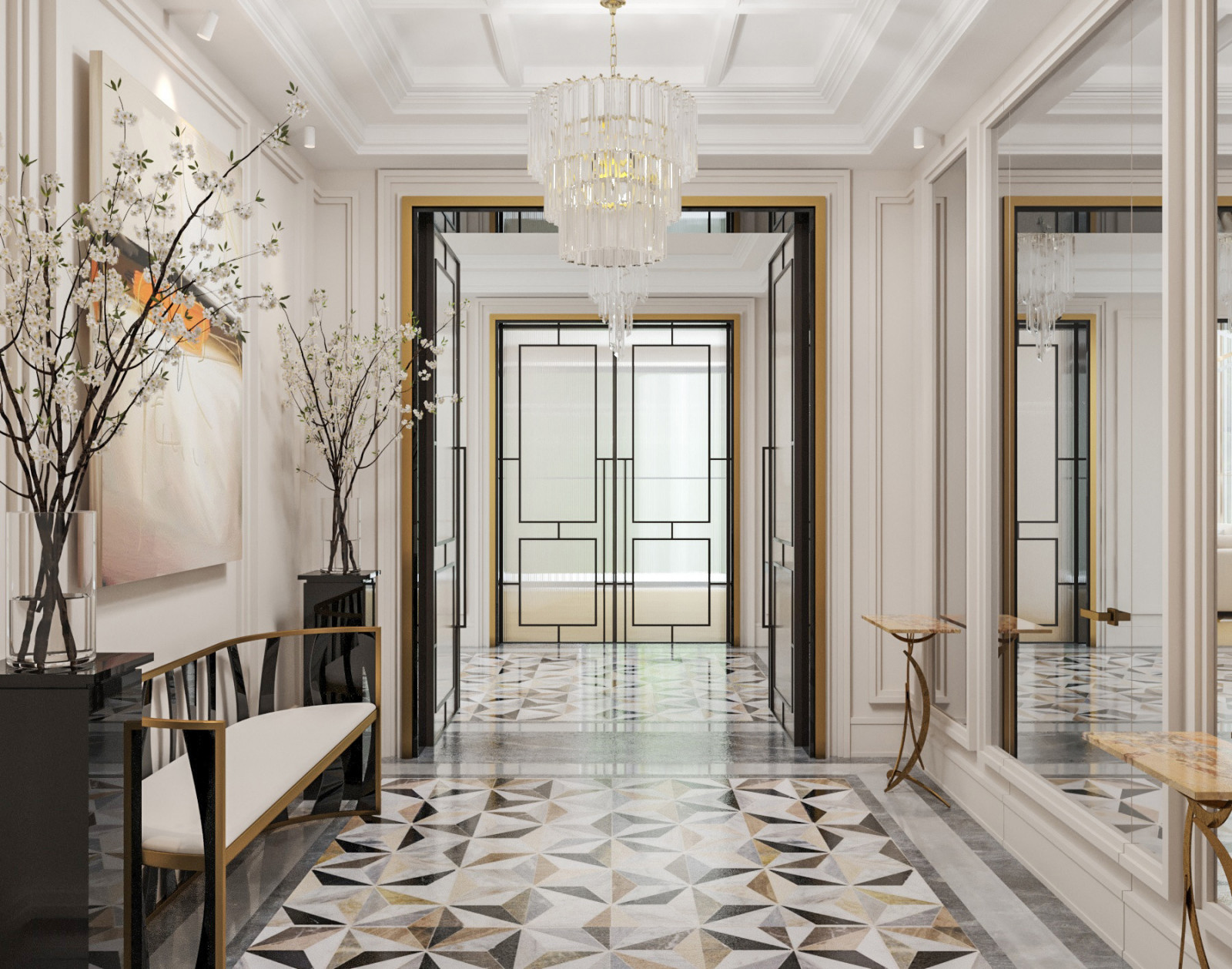 Интерьер загородного дома.