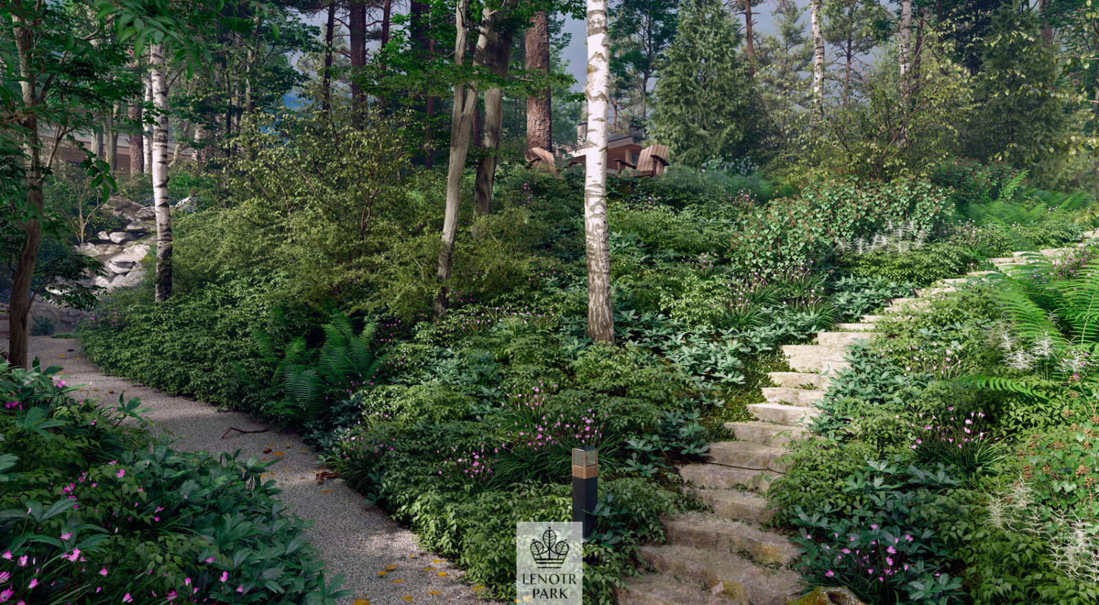 Лесной пейзаж