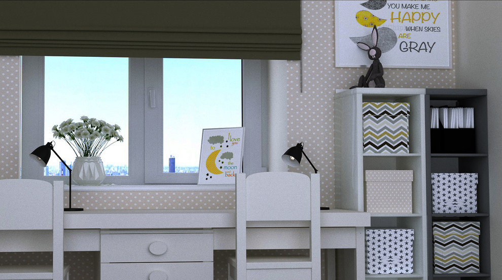 Детская для двух сестричек.