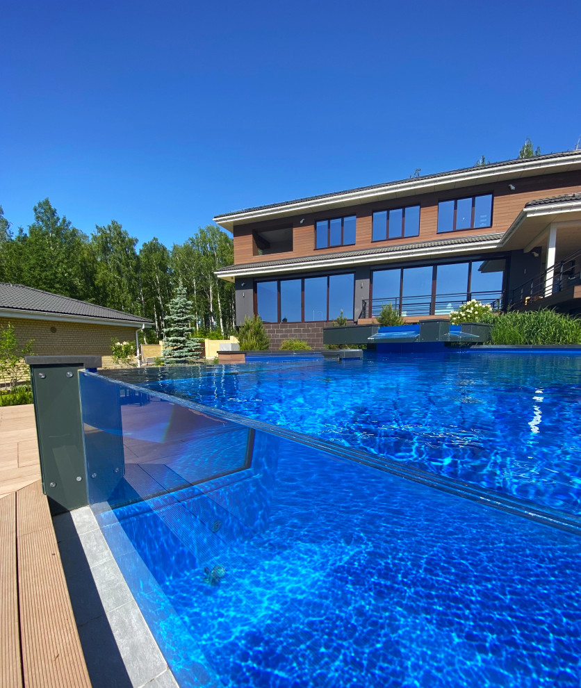 Ограждение бассейна