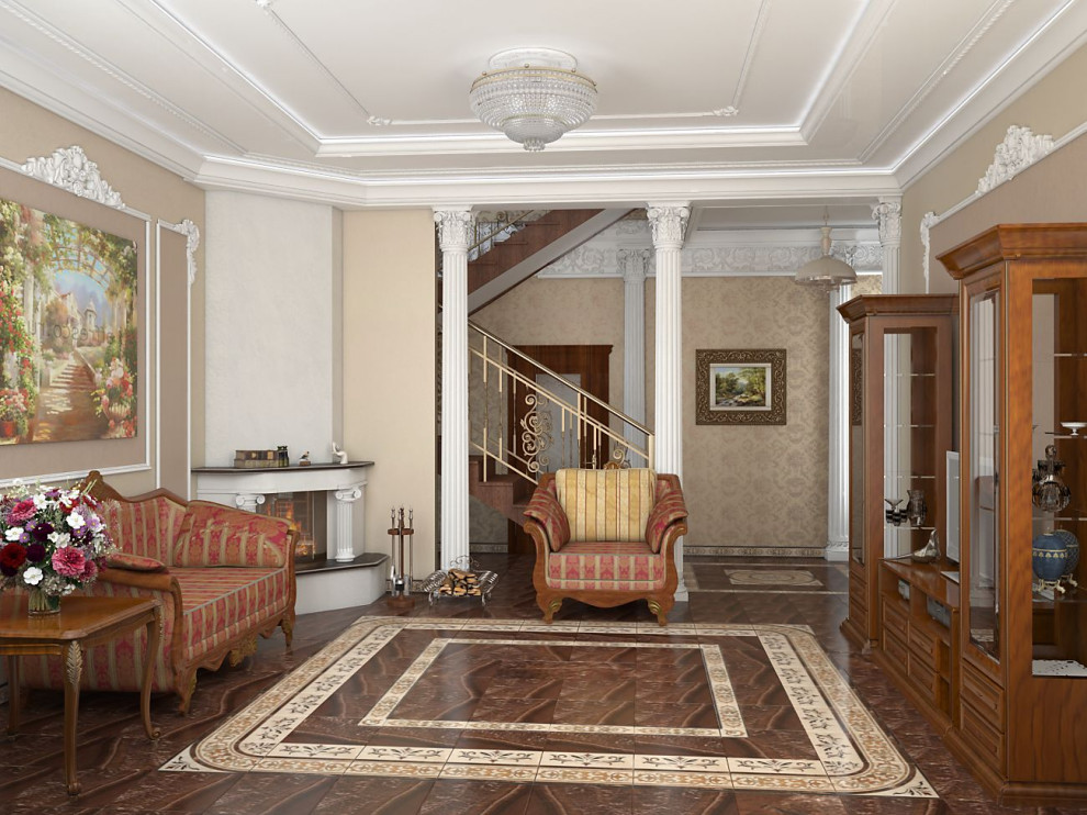 Обложка проекта: Проект интерьера в стиле Классика