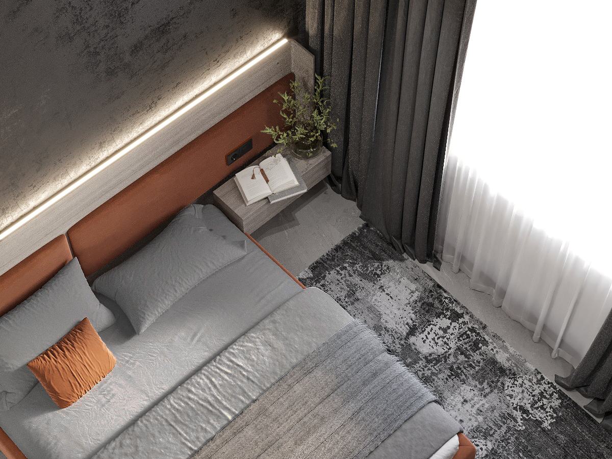 Современная квартира с акцентами