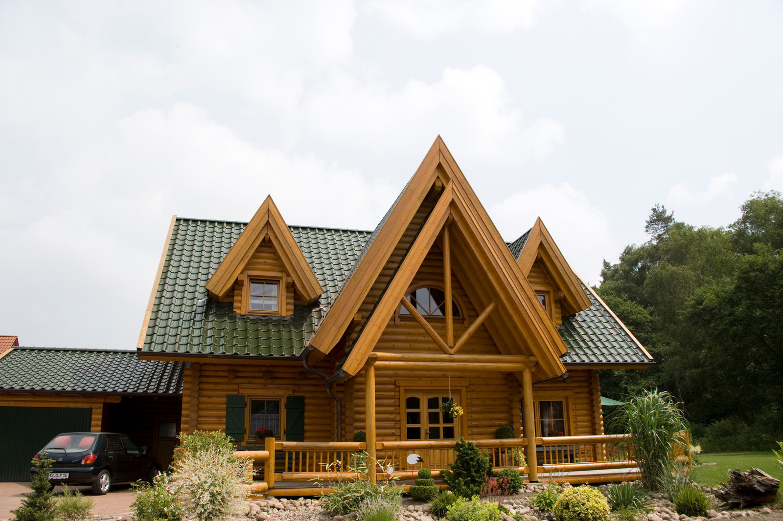 Экстерьер. Покрашенные объекты