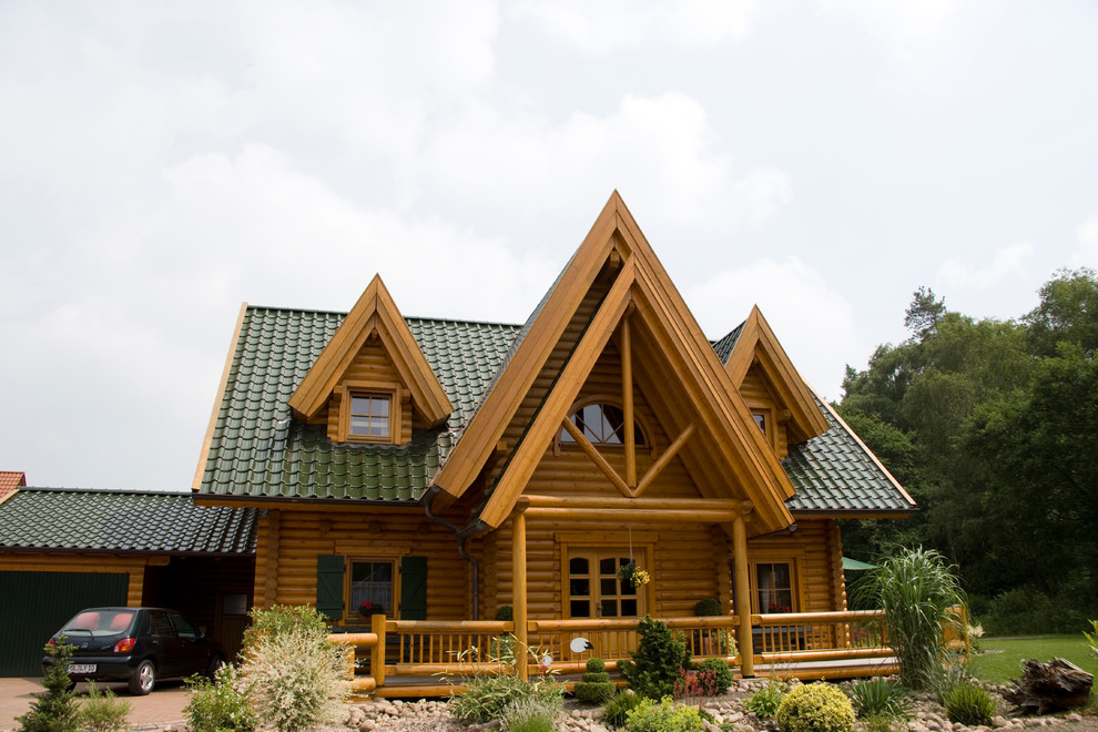 Экстерьер. Покрашенные объекты