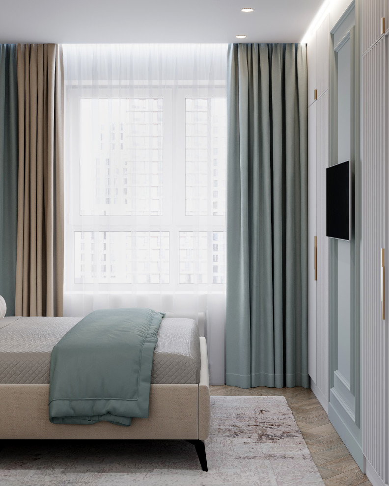 проект "Элегантные ассоциации на 63 м2"