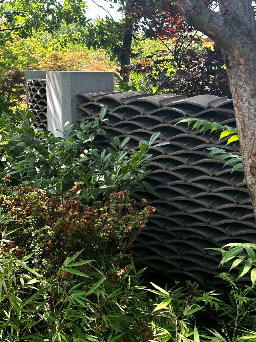 Керамические изделия для Японского Сада в Парке Галицкого