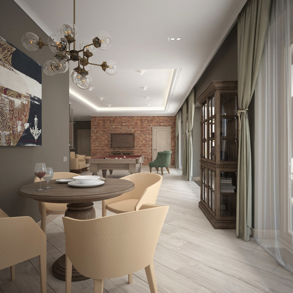 Дом из комбинированных материалов в ЛО