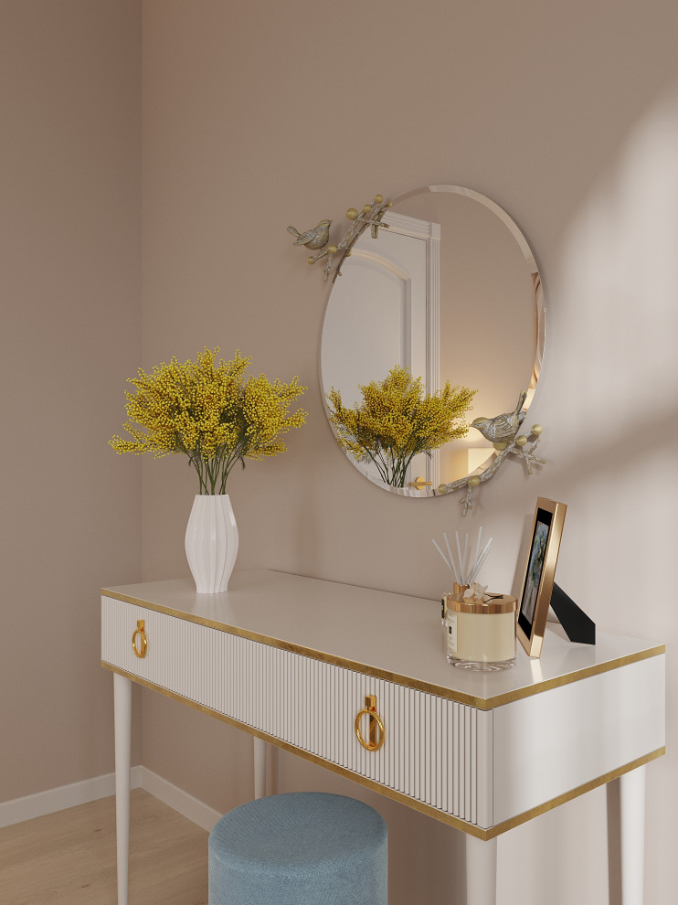 Спальня неоклассика с элементами арт-деко