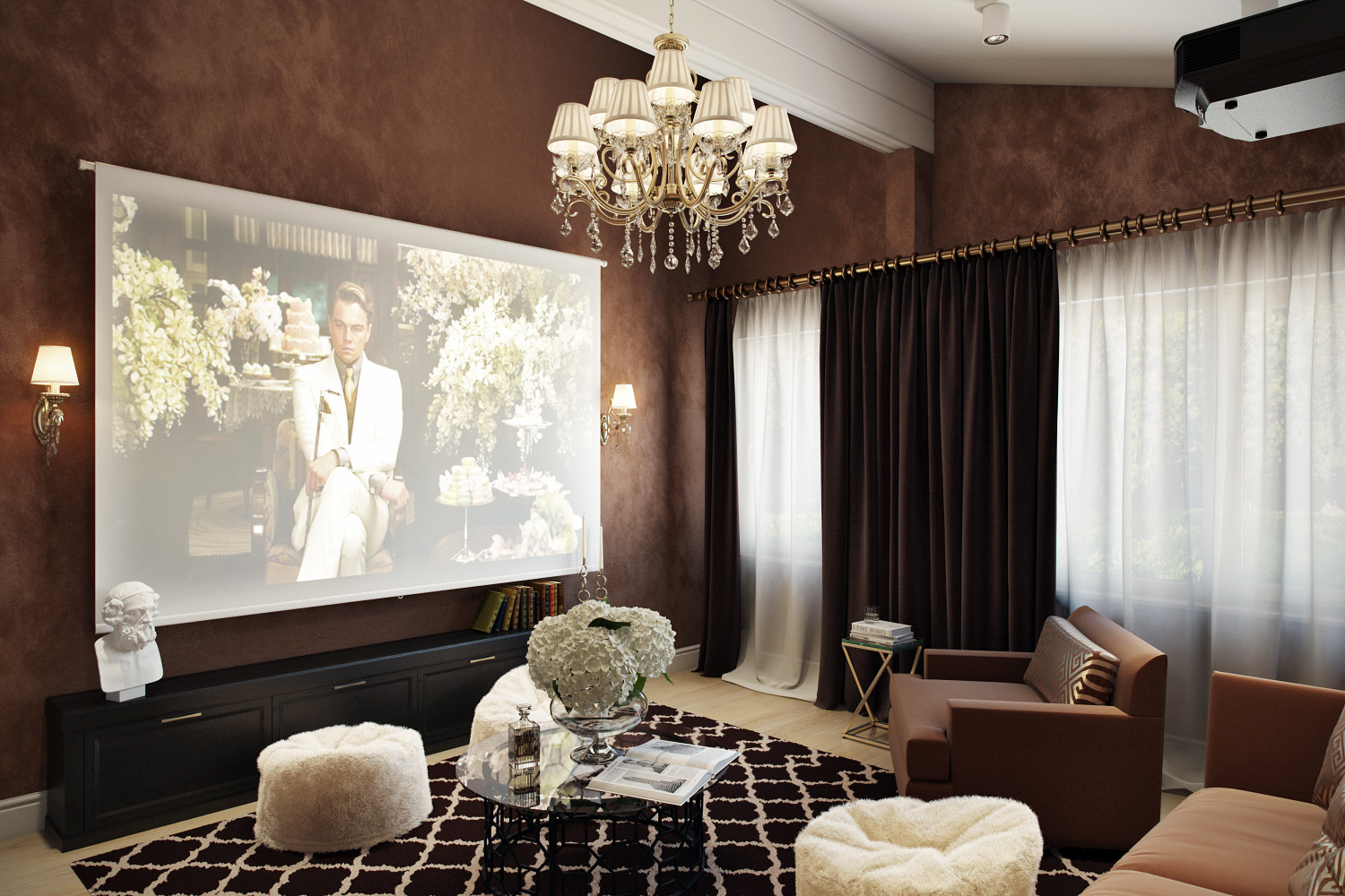 Коттедж из бруса в Москве