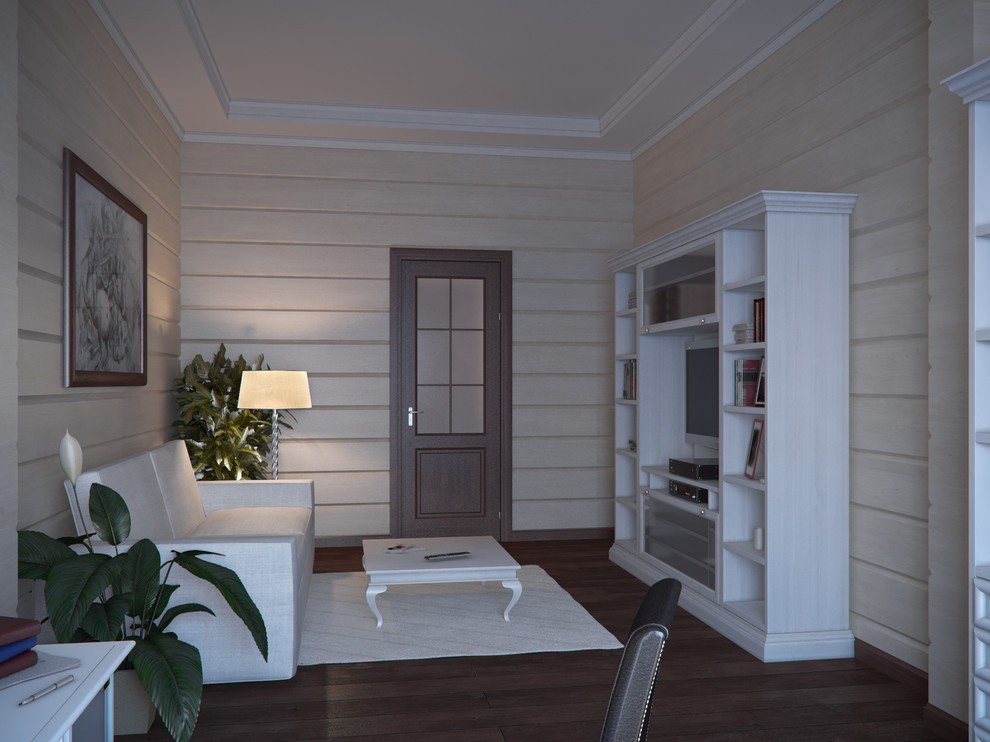 Интерьер деревянного дома