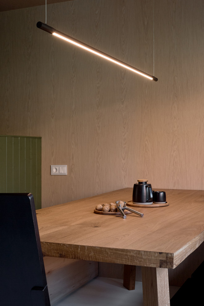 Кухня-гостиная. Разворот на 45 градусов