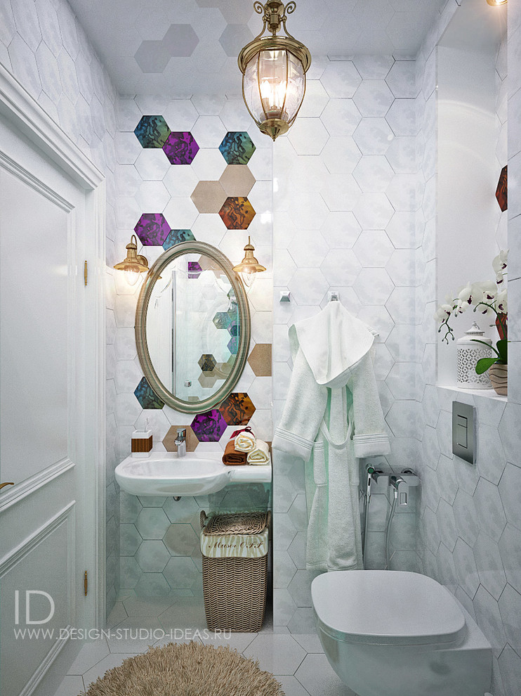 Ванная и душевая в двух вариантах