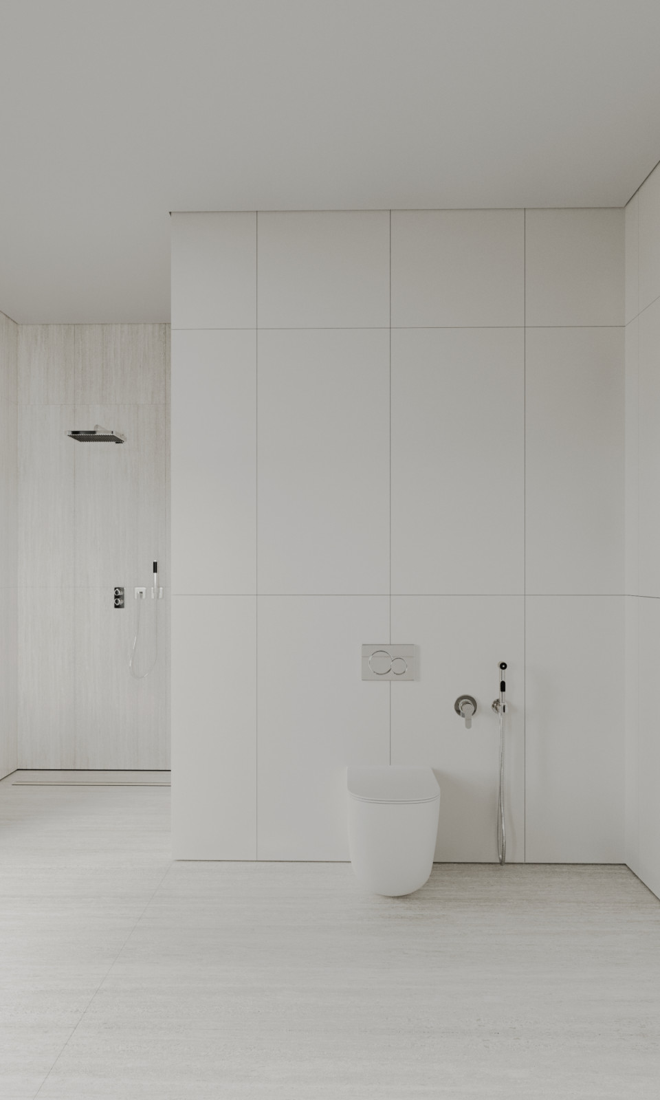 Санузел в проекте загородного дома The CUBE