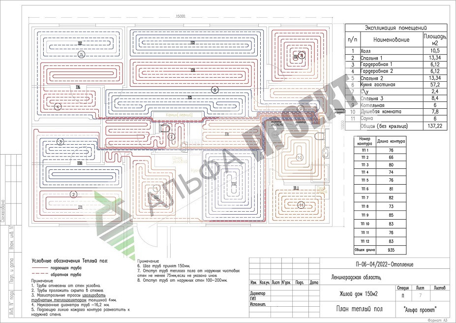 Обложка проекта: Проект инженерных систем