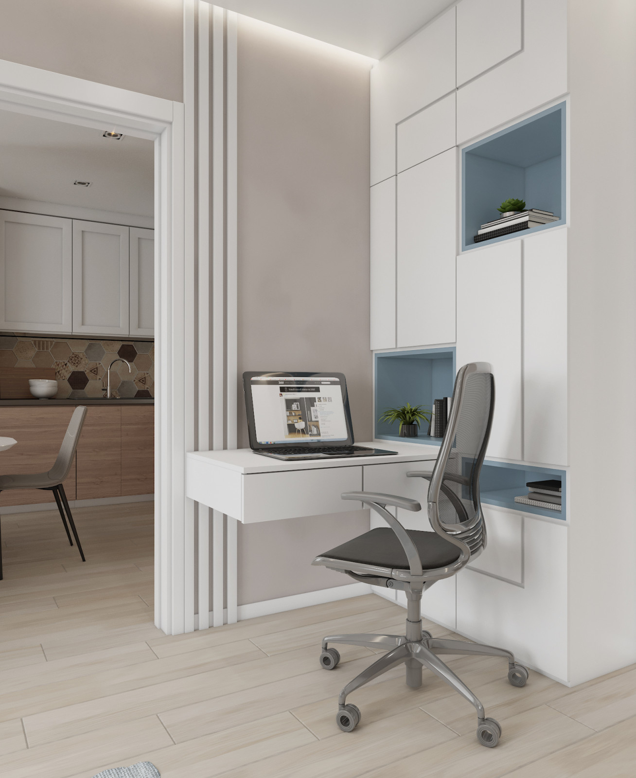 Дизайн проект  ЖК "Дом на Блюхера"