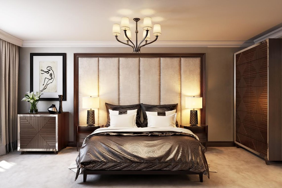 Дизайн интерьера "Строгое благородство"