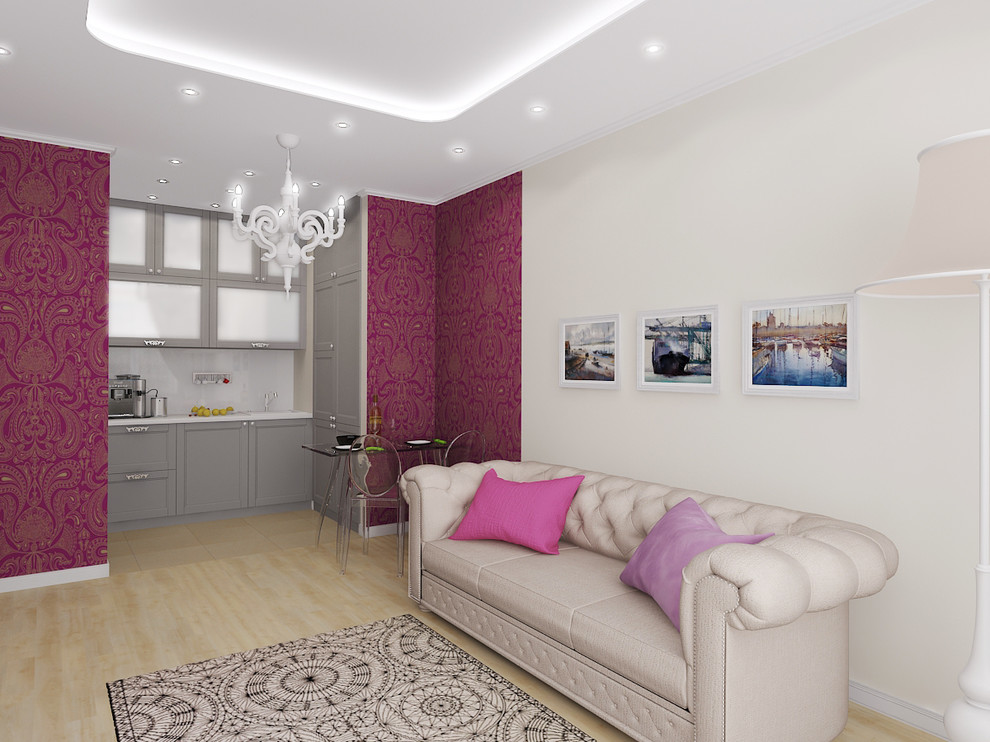 Обложка проекта: 1 комнатная квартира студия