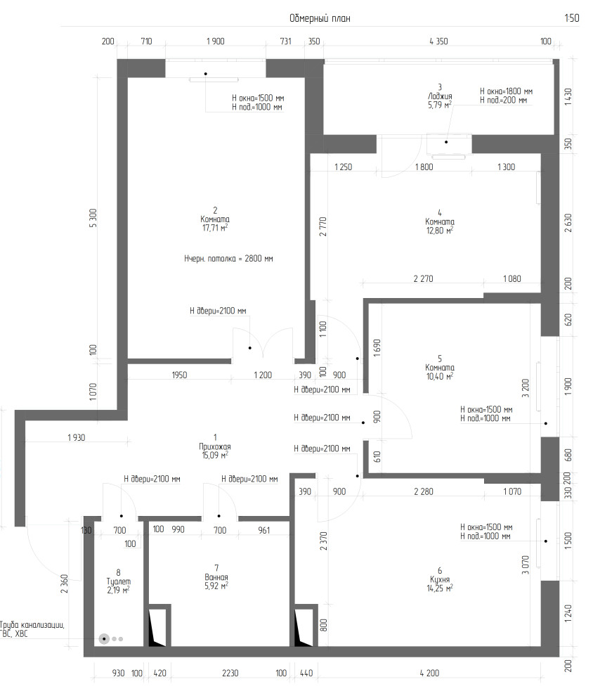 Обложка проекта: Примеры чертежей