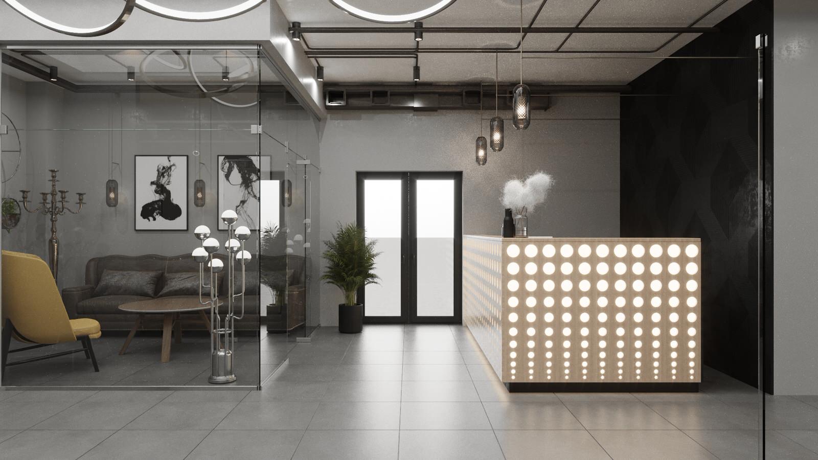 Office_001_визуализация интерьера офиса в г. Санкт-Петербург
