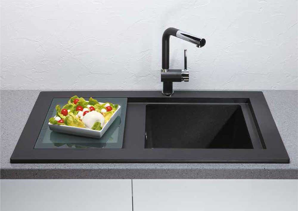 Фото моек и смесителей Schock