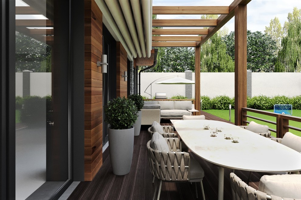 Частный коттедж в современном стиле г. Магнитогорск пос. Звёздный