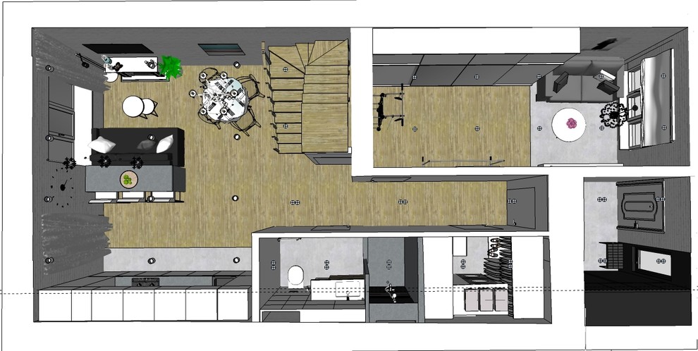 Эскиз таунхауса