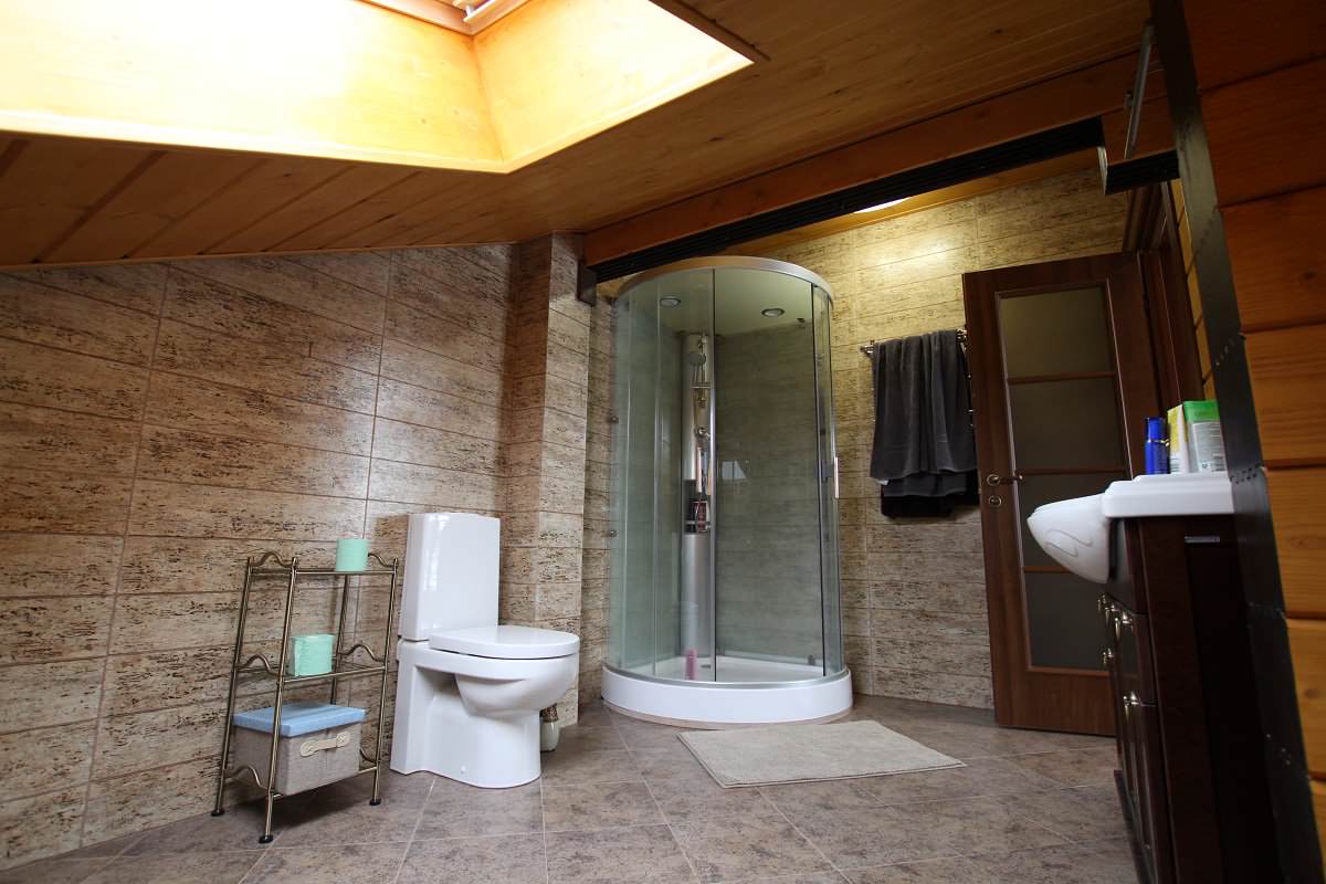 Деревянный дом из клееного бруса 265 метров (СП-265 GOOD WOOD)