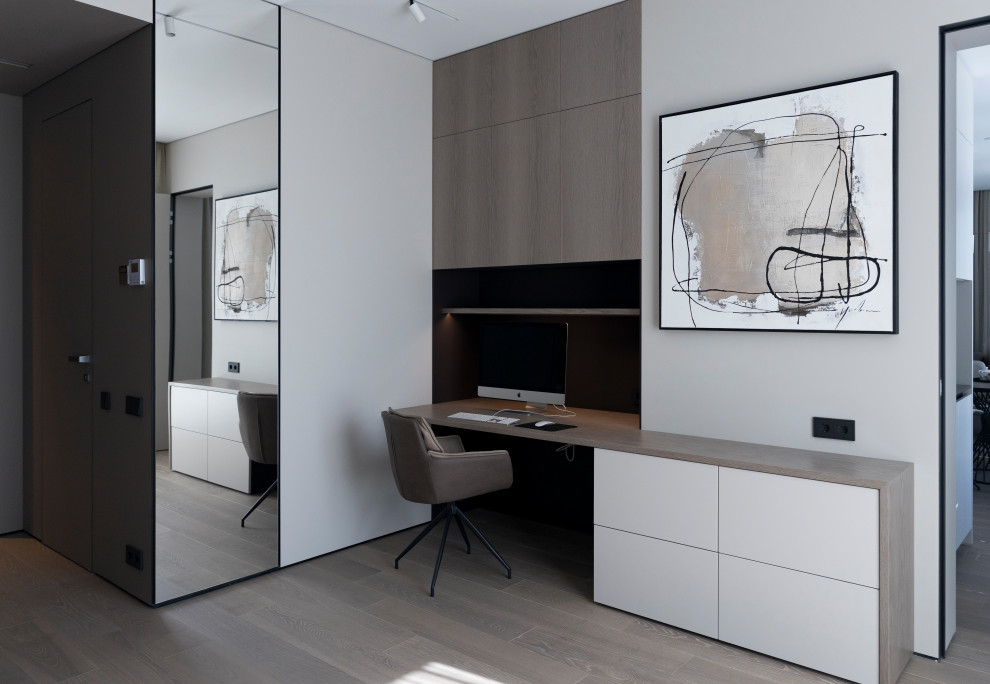 Обложка проекта: светлая квартира в ЛАХТА Plaza