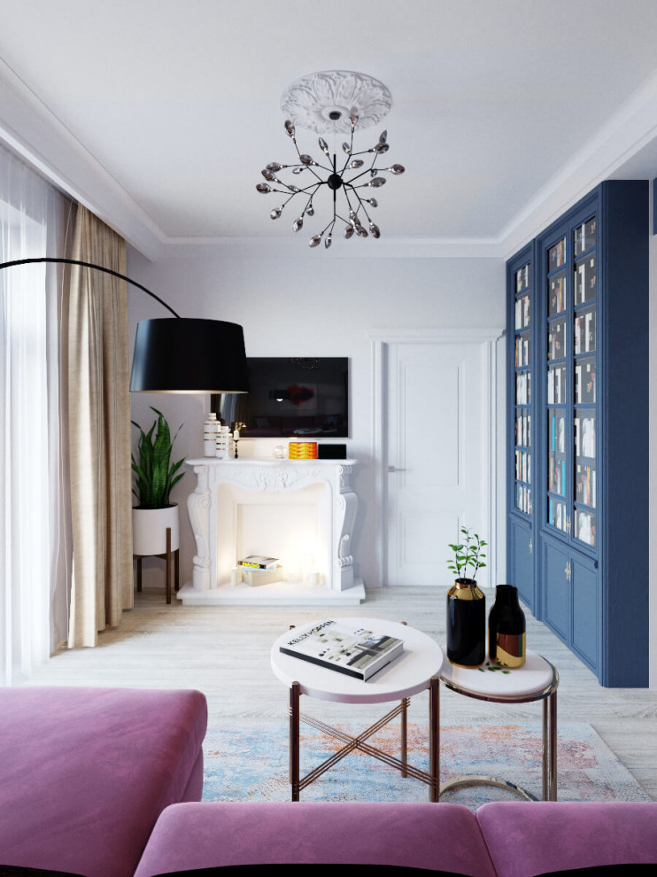 Дизайн квартиры 64 м2 ЖК Мичуринский