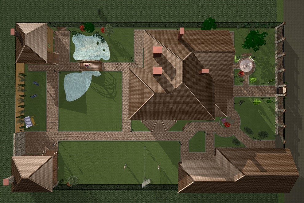 Дома, беседки, гаражи