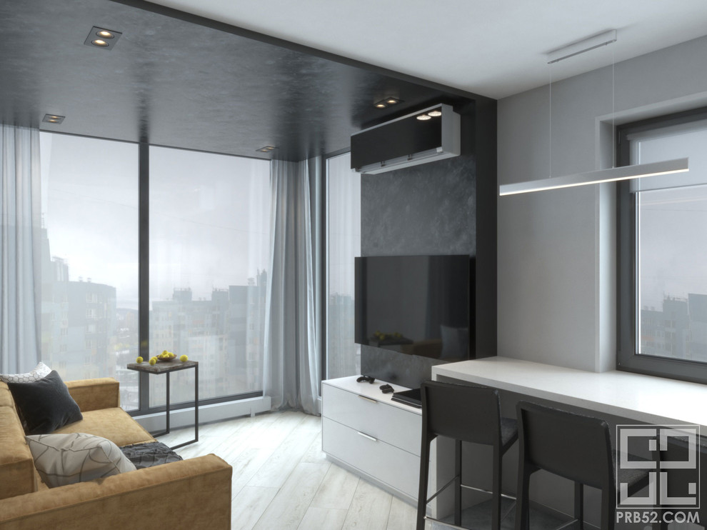 Проект частного интерьера в ЖК "7 Небо"