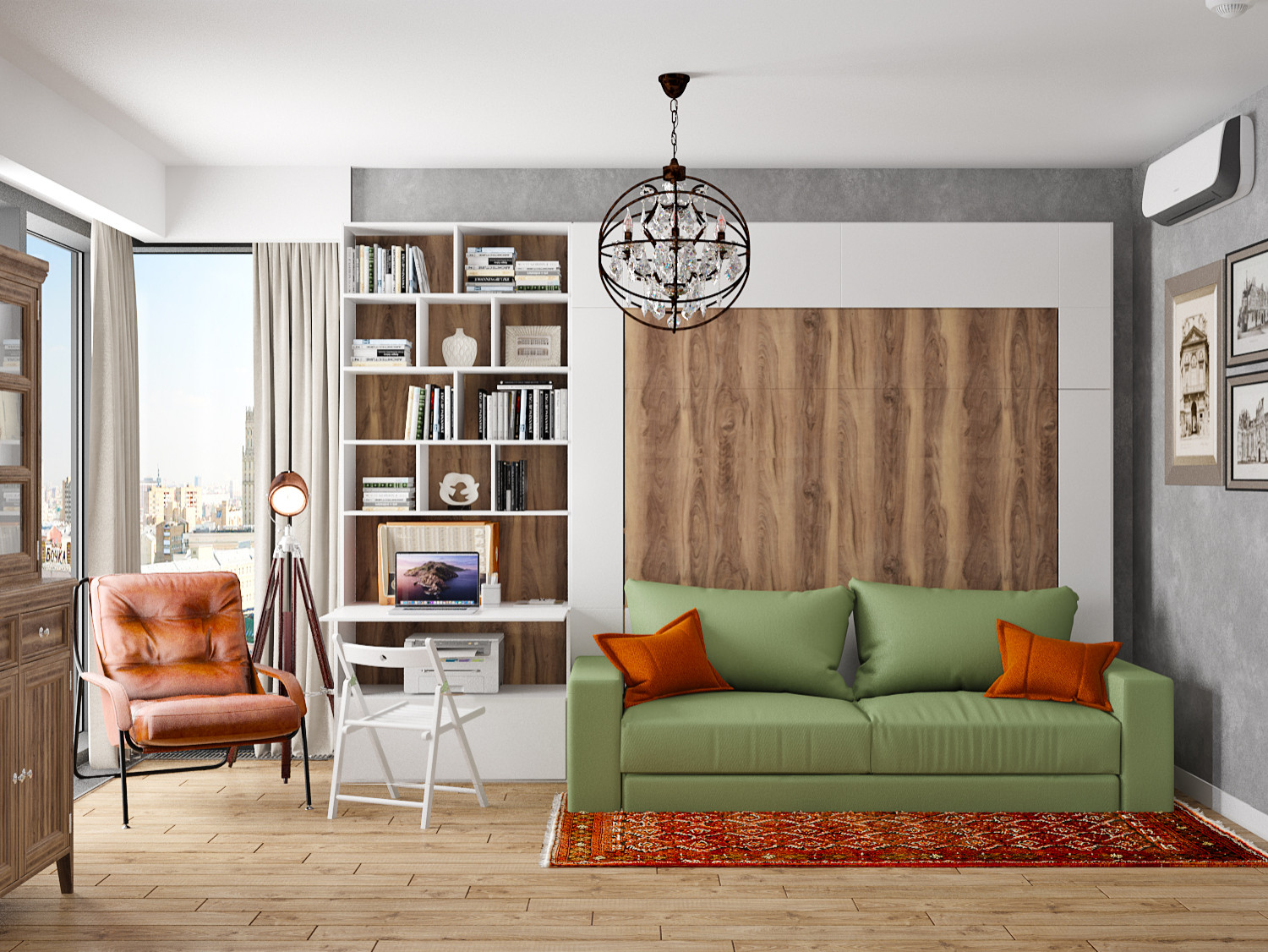 Проект квартиры в жк Soho+Noho