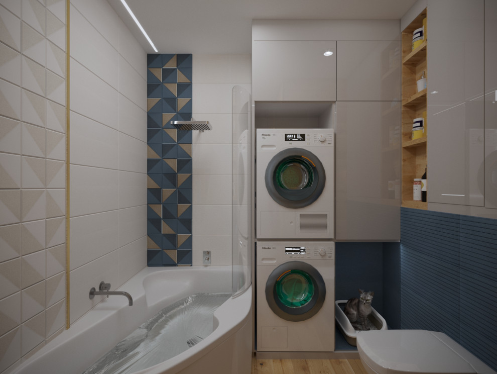 Современный проект квартиры для молодой семьи!