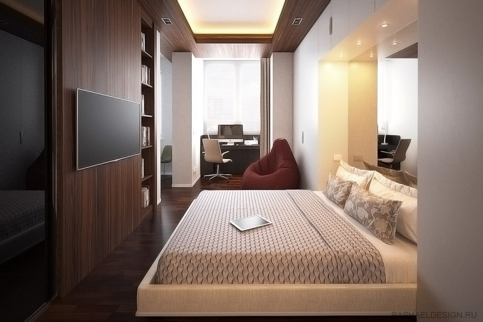 Интерьер однокомнатной квартиры