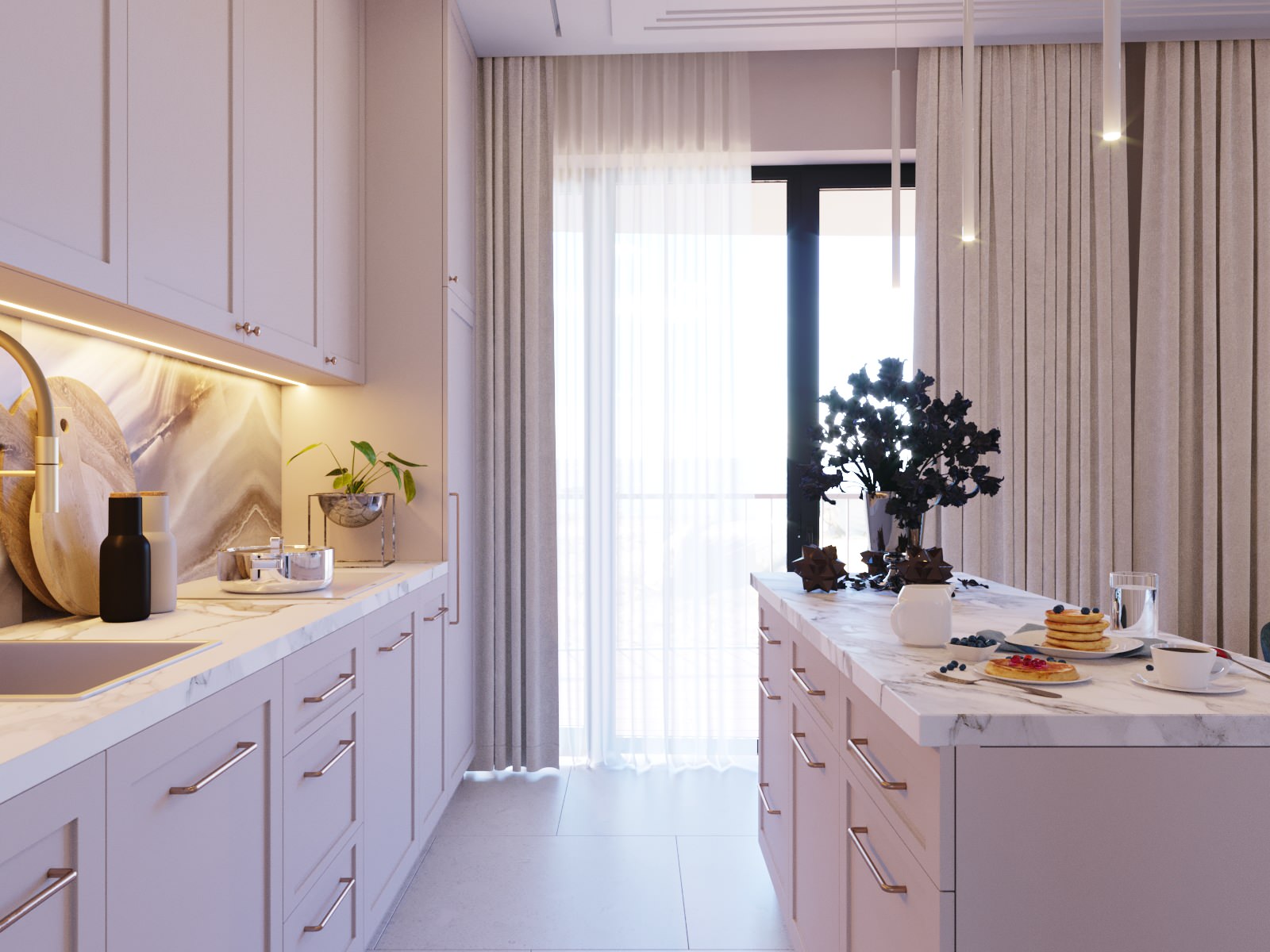 Проект квартиры ЖК Актер Галакси г. Сочи