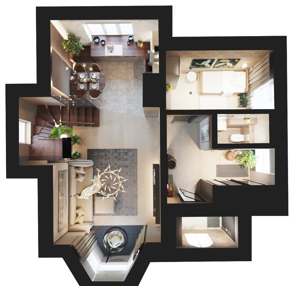 Обложка проекта: Загородный дом в Лалетино