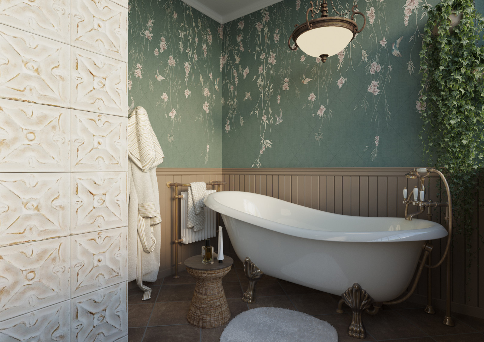 Обложка проекта: Дизайн-проект загородного дома