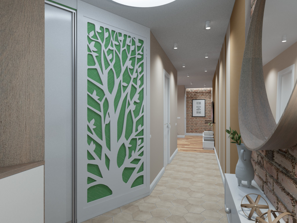 Обложка проекта: 3 комнатная квартира