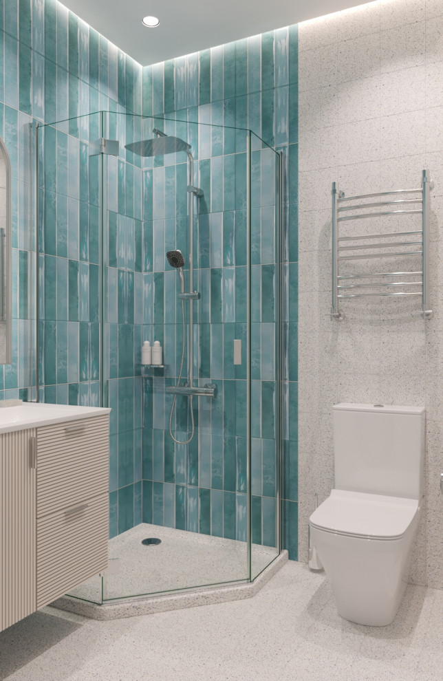 Душ в строительном исполнении