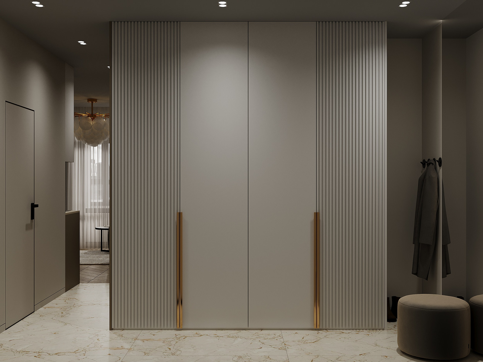 Дизайн 1-комнатной квартиры в жилом комплексе Приморский квартал