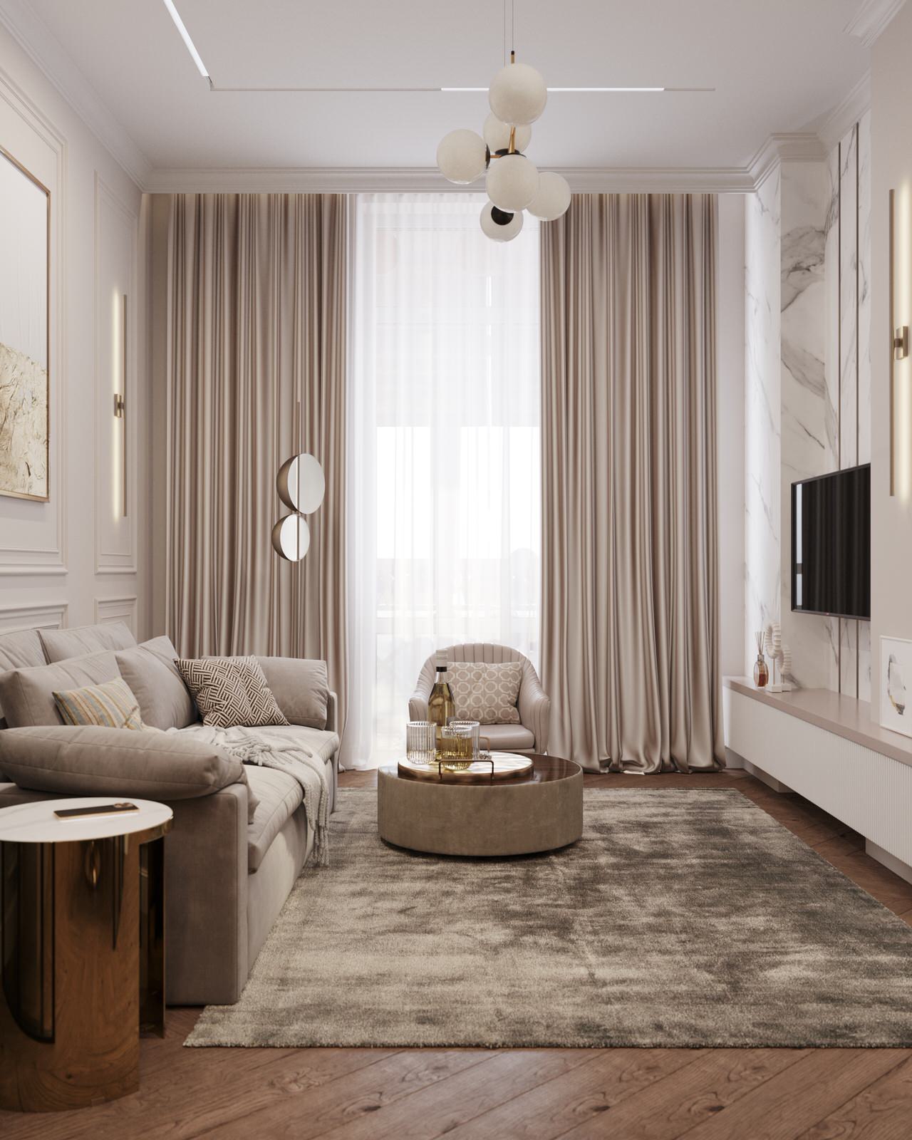 Современная квартира для успешной женщины